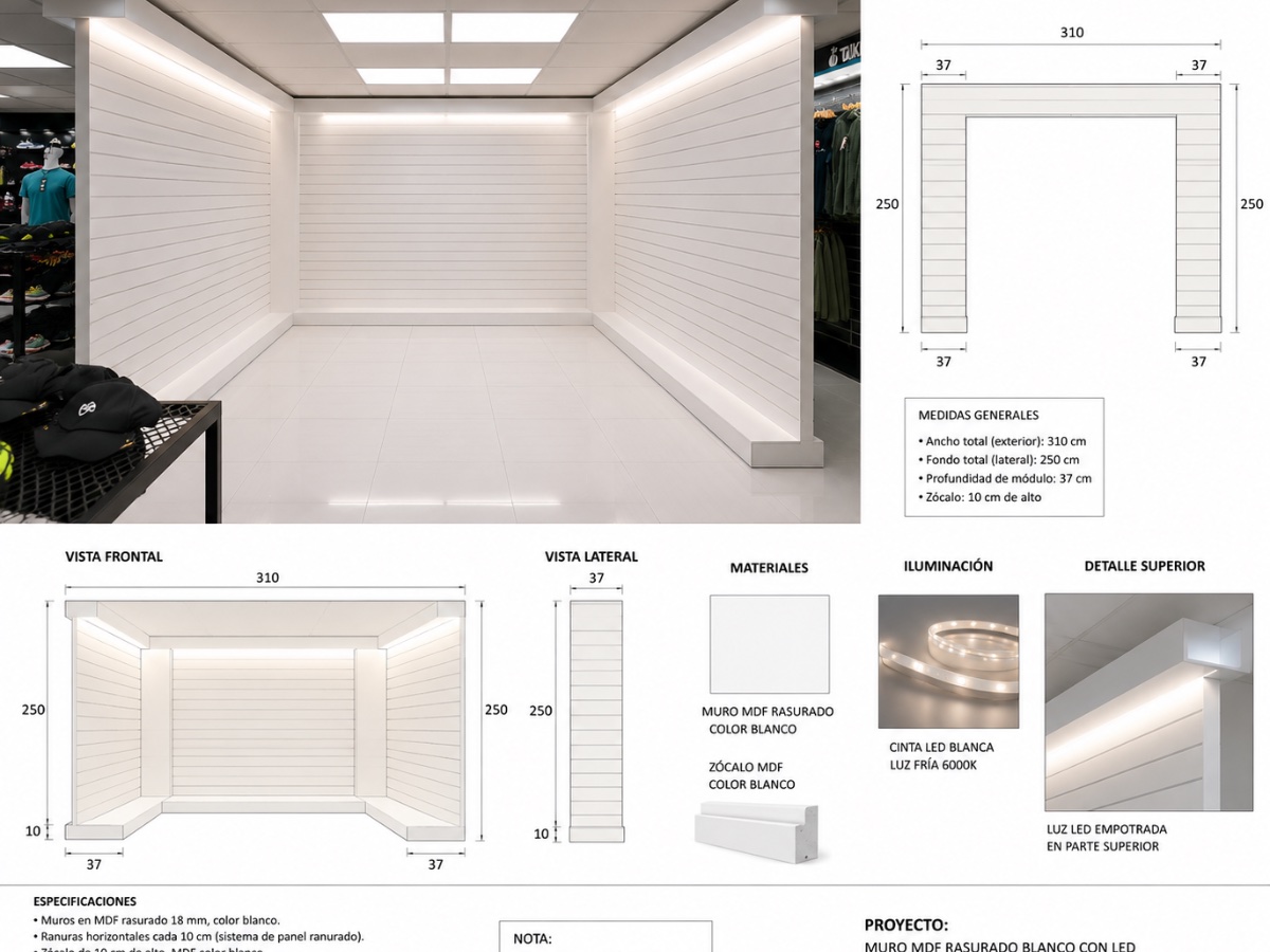 Proyecto de Exhibición Zapateria Correa